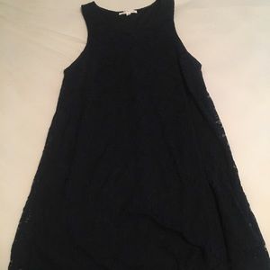 Navy blue/Black Lace Dress